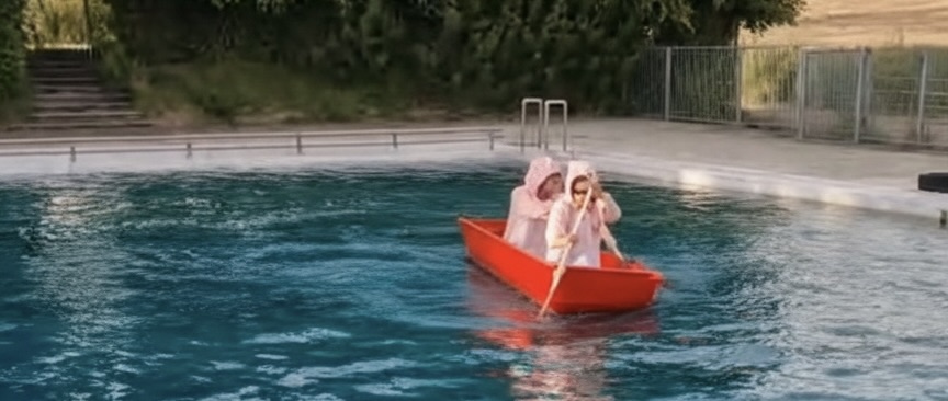 Der Teich aus der Nähe
